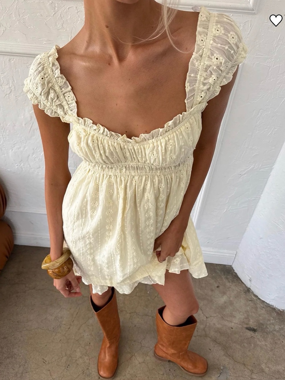 Princess Polly Carlita Mini Dress Yellow